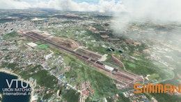 Simman Releases Ubon Ratchathani Airport for MSFS