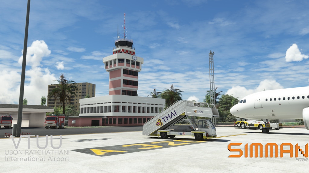 Simman Releases Ubon Ratchathani Airport for MSFS