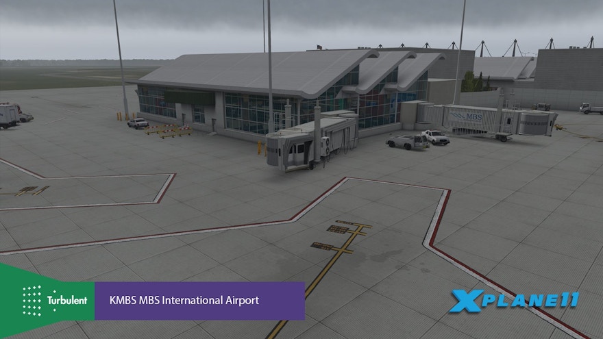 Turbulent Designs Release MBS International Airport: X-Plane 11 Edition