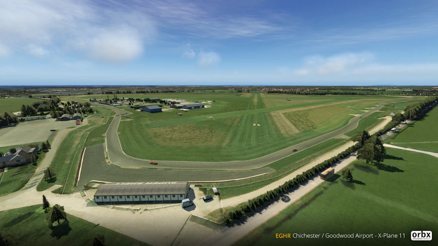 Orbx Announces Goodwood Airport (EGHR) for X-Plane 11