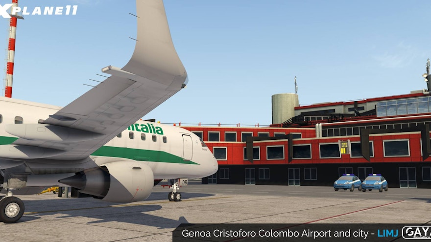 GayaSimulation Announce Genoa Airport and City