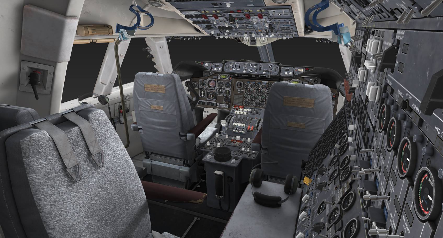 日本航空　JET STREAM Ｂ-747 cockpit B-747 Cockpit (1986) HD - YouTube