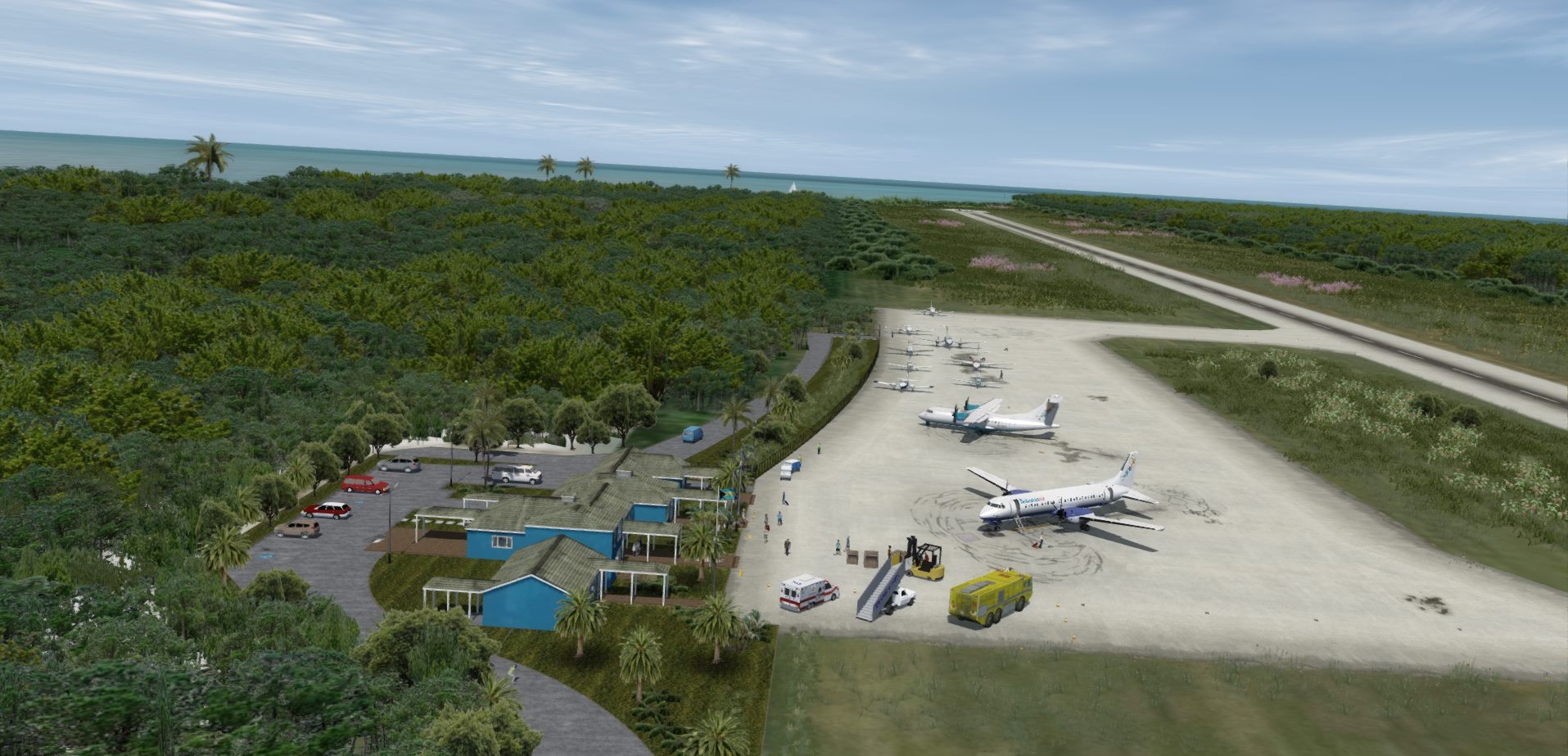 Photosim Labs Previews South Bimini Airport FSElite