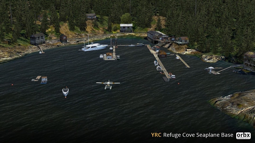 Orbx Announce YRC Refuge Cove Seaplane Base Freeware
