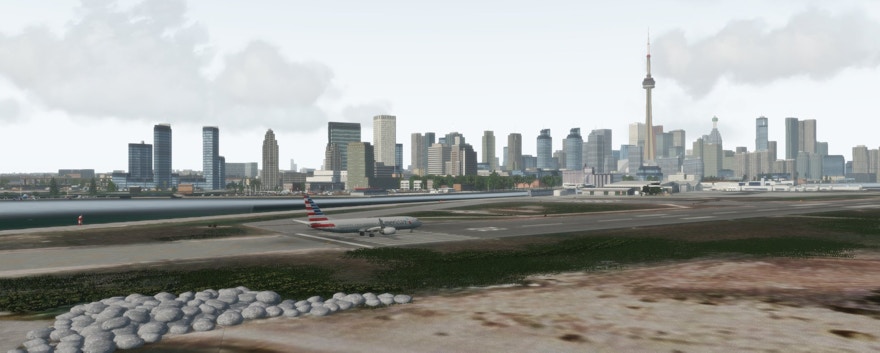Skyline Simulations Release “Billy Bishop” Toronto City Airport for X-Plane 11
