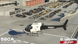iniScene Releases Hooper Heliport 58CA for MSFS