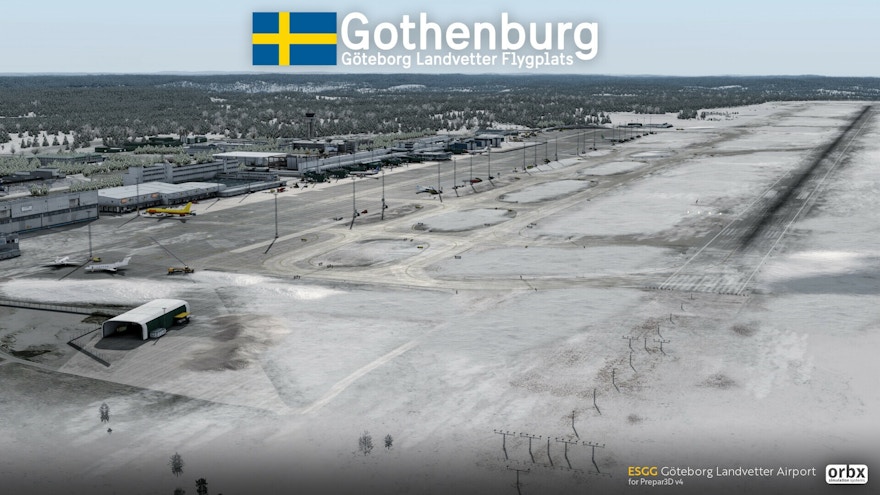 Orbx Releases Gothenburg Landvetter Airport