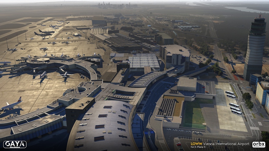 Gaya Simulations Vienna International Airport Updated for XP