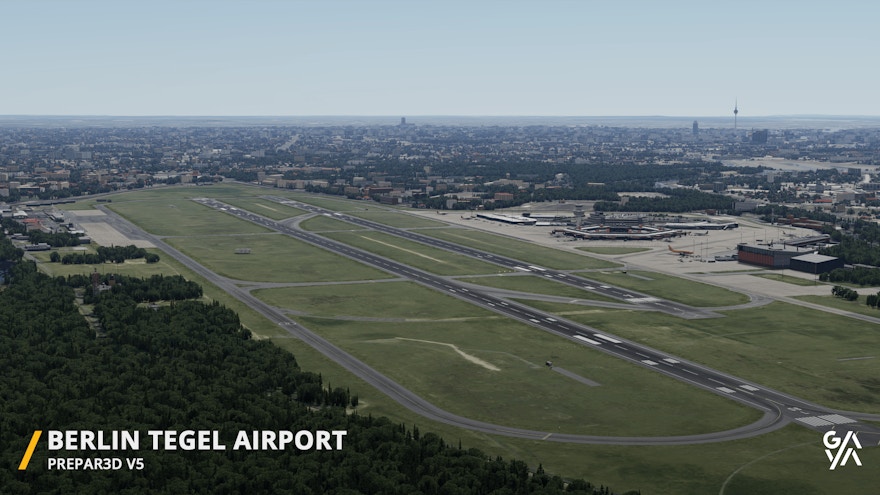 Gaya Simulations Releases Berlin-Tegel Airport for P3D