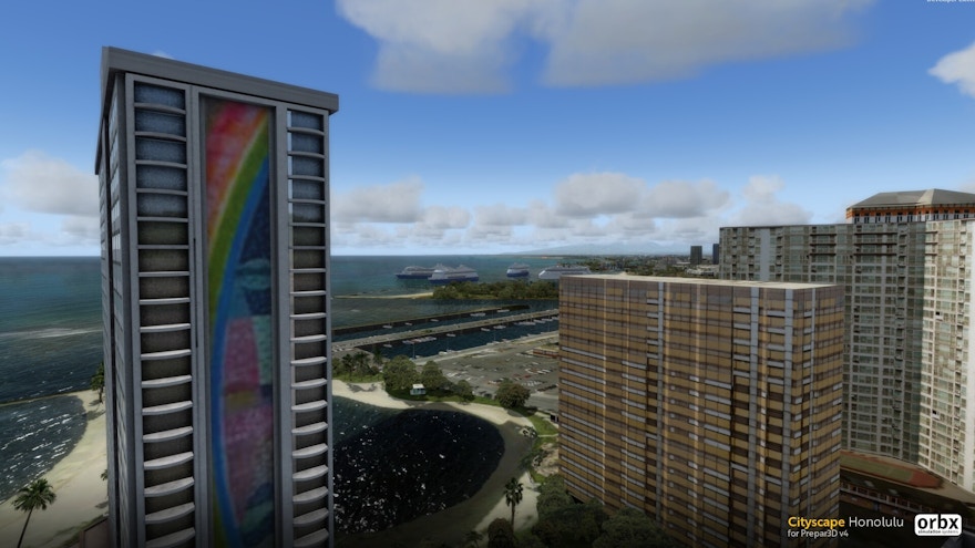 More Previews of Orbx Honolulu Cityscape
