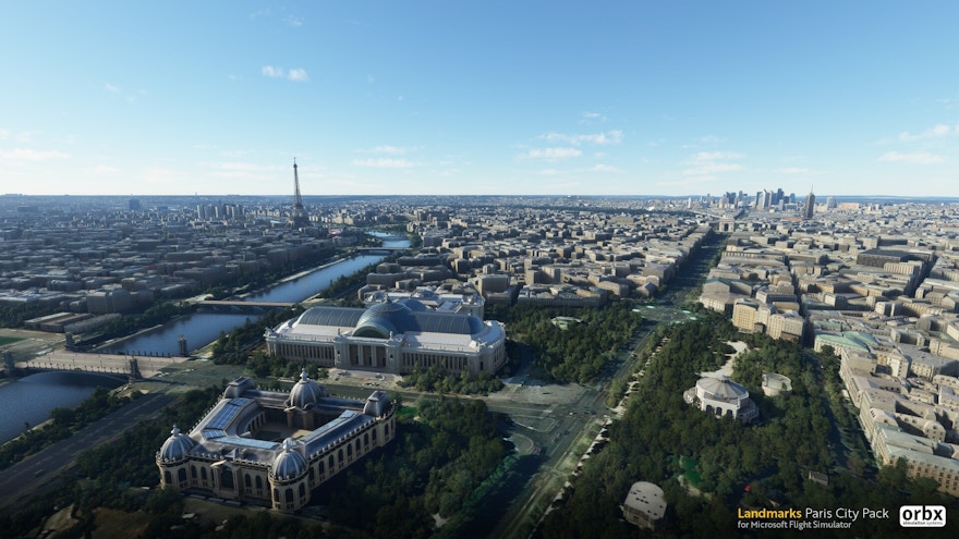 Orbx Releases Landmarks Paris City Pack for MSFS