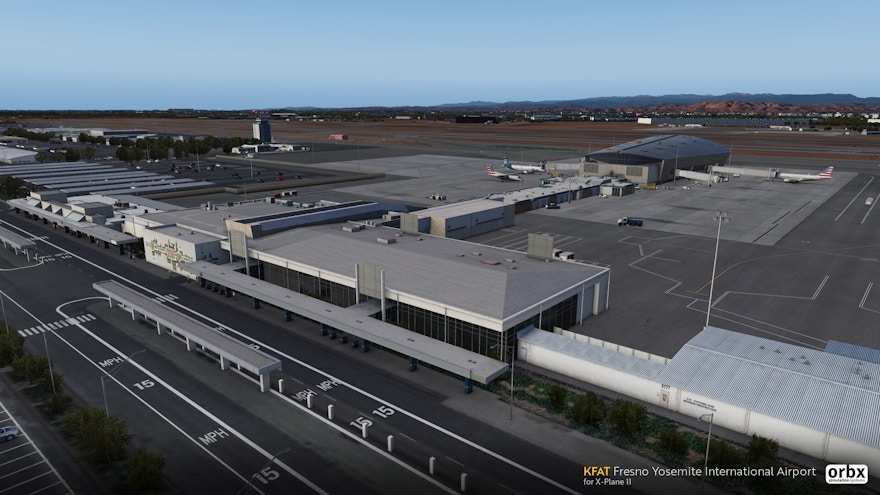 Orbx Releases Fresno Yosemite Airport (KFAT) for X-Plane 11