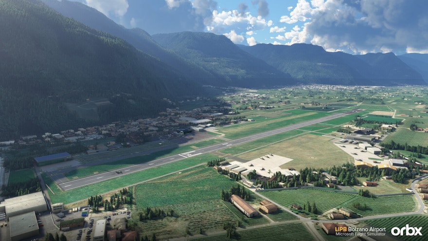 Orbx Releases Bolzano Airport for MSFS
