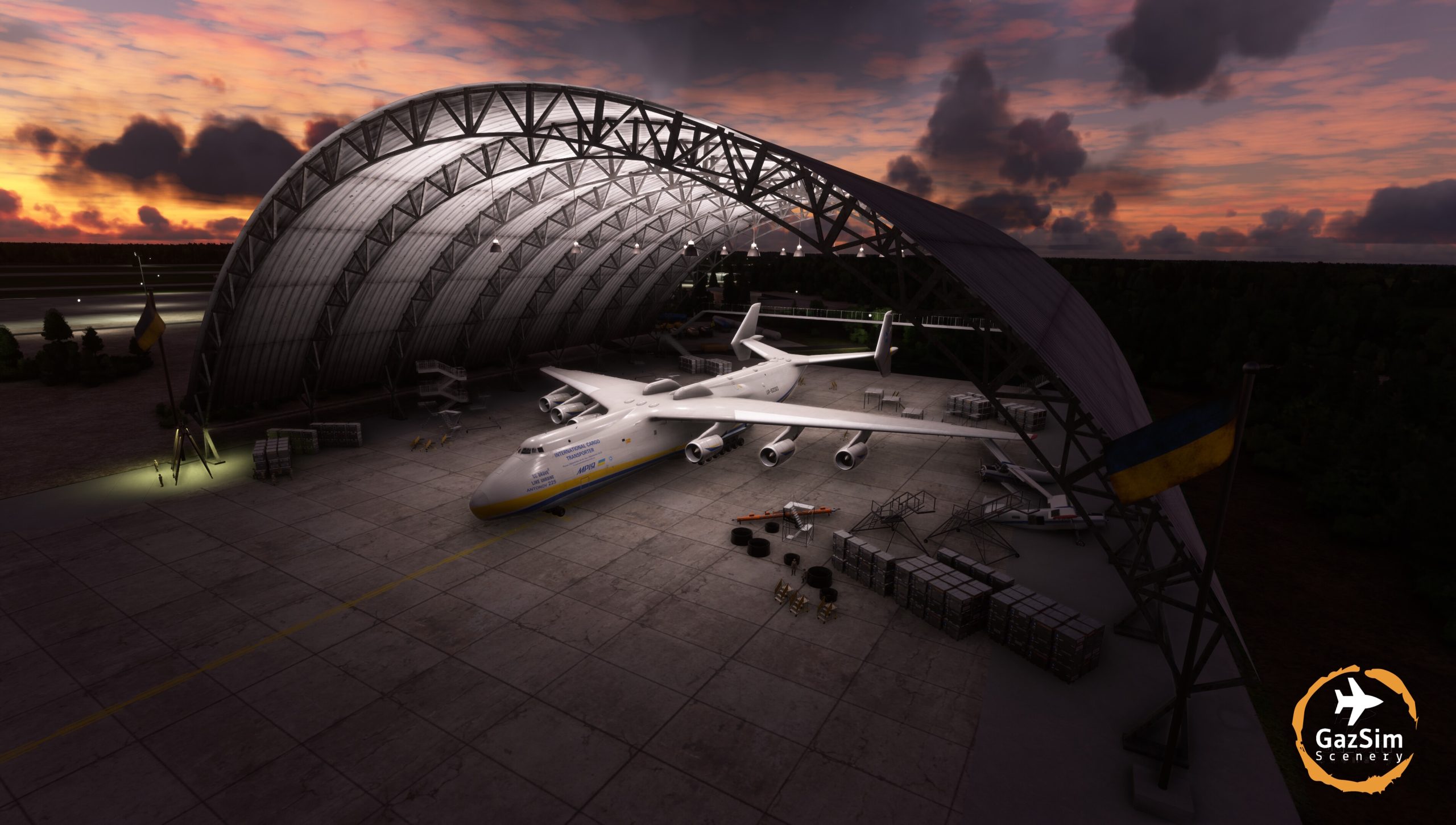 GazSim Releases Hostomel Airport, Home Of The Antonov - FSElite