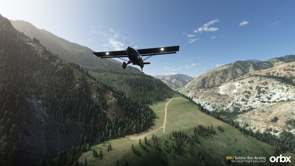 Orbx Releases Soldier Bar Airstrip for MSFS