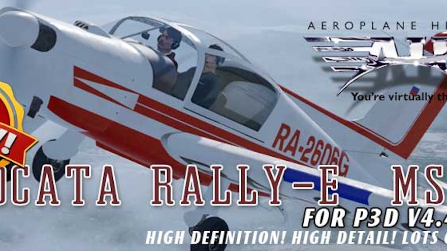 Aeroplane Heaven Releases Socata Ralleye MS-893