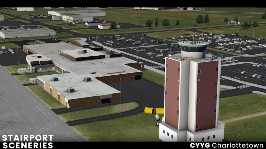 Stairport Sceneries Announces Charlottetown (CYYG) for X-Plane