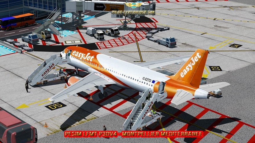 Pilot Experience Sim Updates Montpellier–Méditerranée Airport (LFMT) to V1.37