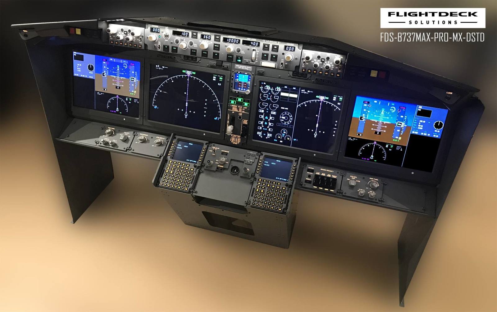 Flightdeck Solutions Preview their B737MAX Pro Panel Set - FSElite