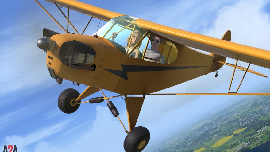 A2A Releases PBR Updated J-3 Cub