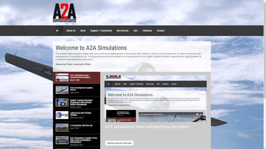 A2A Simulations Opens New Store And Site