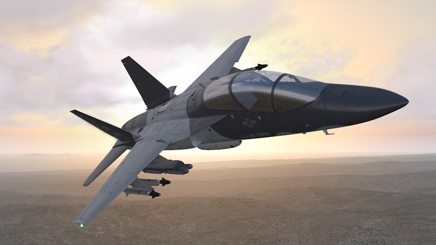 AOA Simulations T-7A Red Hawk Trailer and Previews