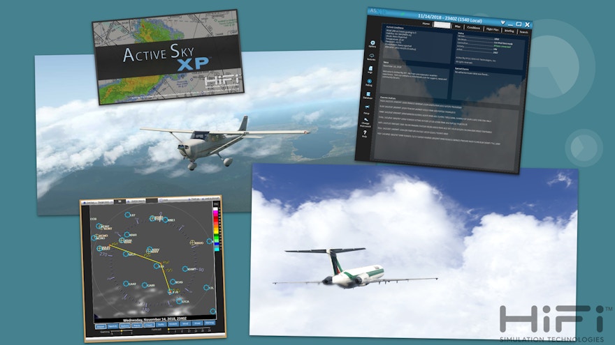 Active Sky on FSX, P3D and X-Plane All Updated