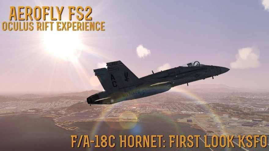 [Bel Geode] (Aerofly FS2) F/A-18C Hornet: First Look KSFO (FYC)