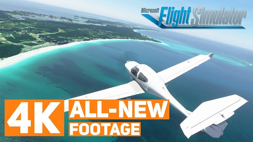 Over 35-Minutes of 4K Footage for Microsoft Flight Simulator