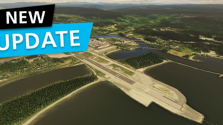 Aerosoft Airport Trondheim-Vaernes Update, Now on Xbox