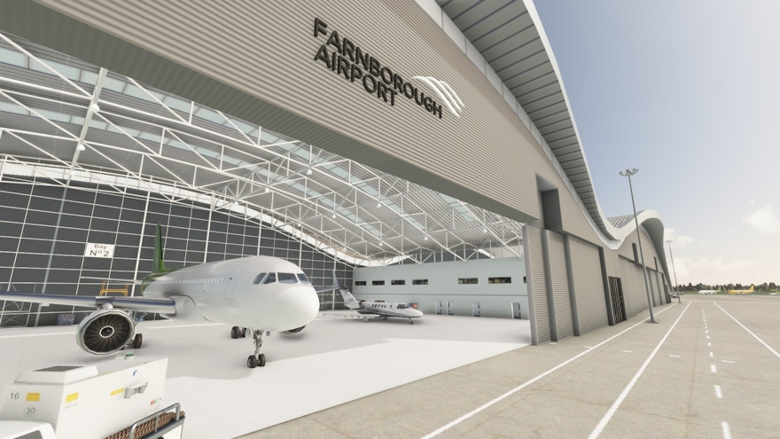 Farnborough Airport Released for MSFS
