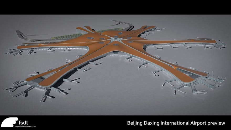 FSDreamTeam Announces Beijing Daxing Airport (ZBAD) for Prepar3D