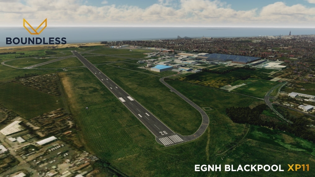 Boundless Releases Blackpool Airport for XPL FSElite