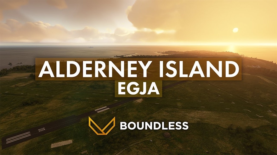 Boundless Releases Alderney Island for MSFS