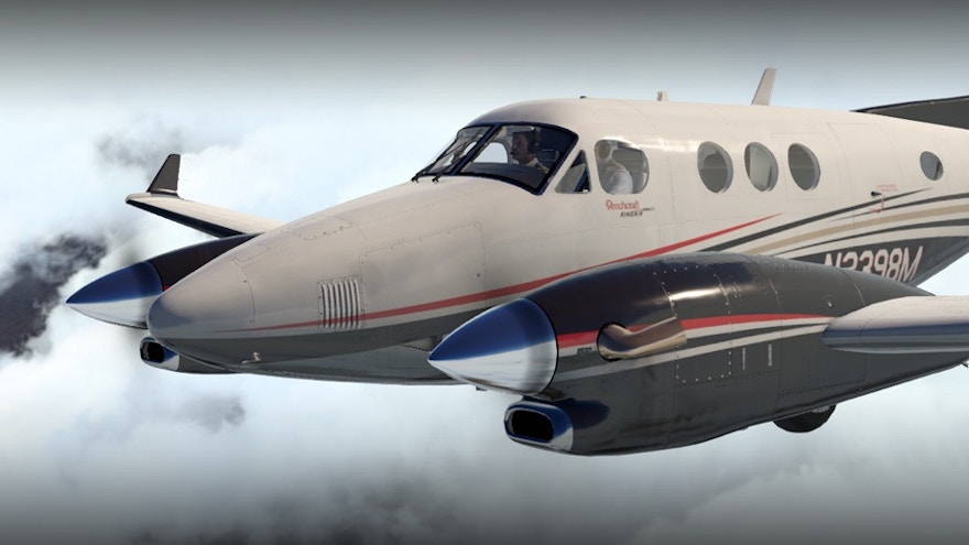 Carenado C90 GTX King Air for X-Plane Released