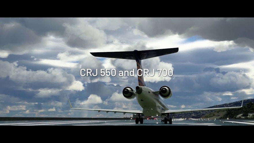 Aerosoft CRJ 550/700 for Microsoft Flight Simulator Available