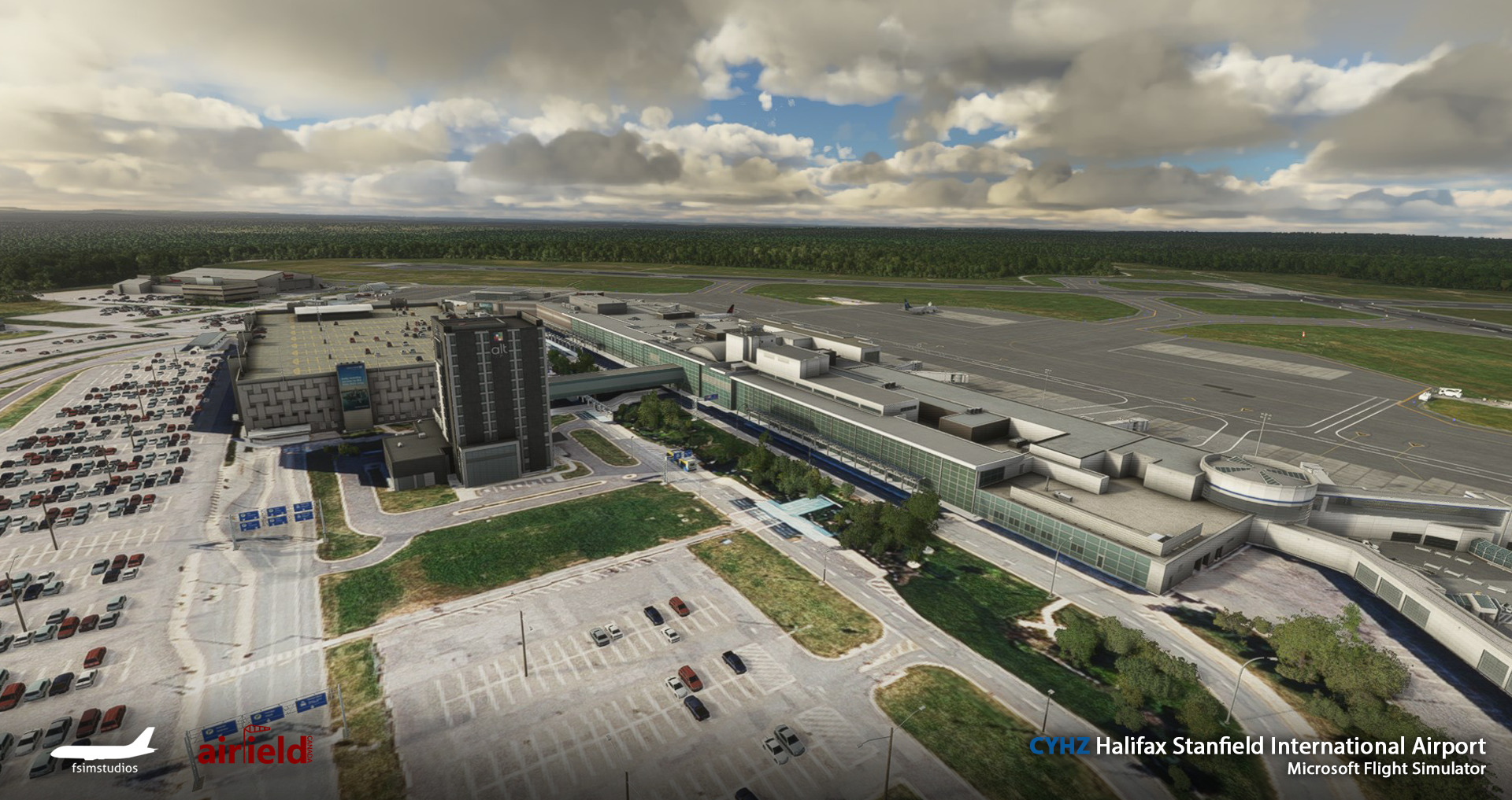 Halifax Stanfield International Airport Released for MSFS; P3D Version ...