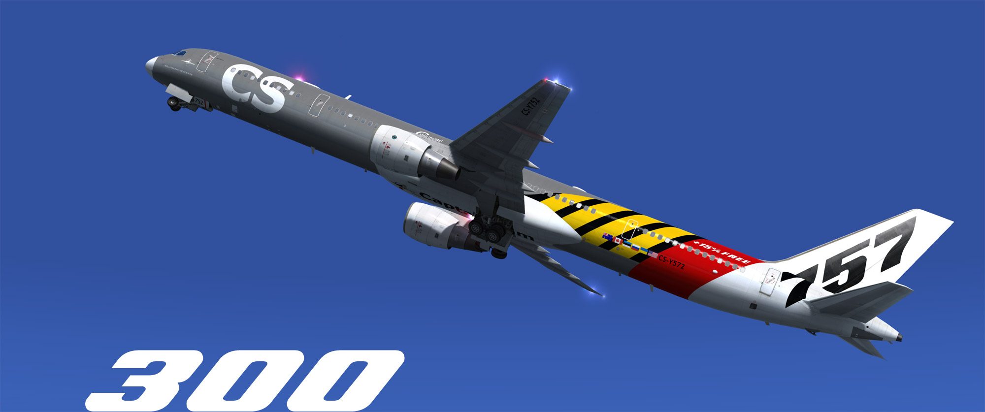 Captain Sim 757 Captain III 757-300 Expansion Available