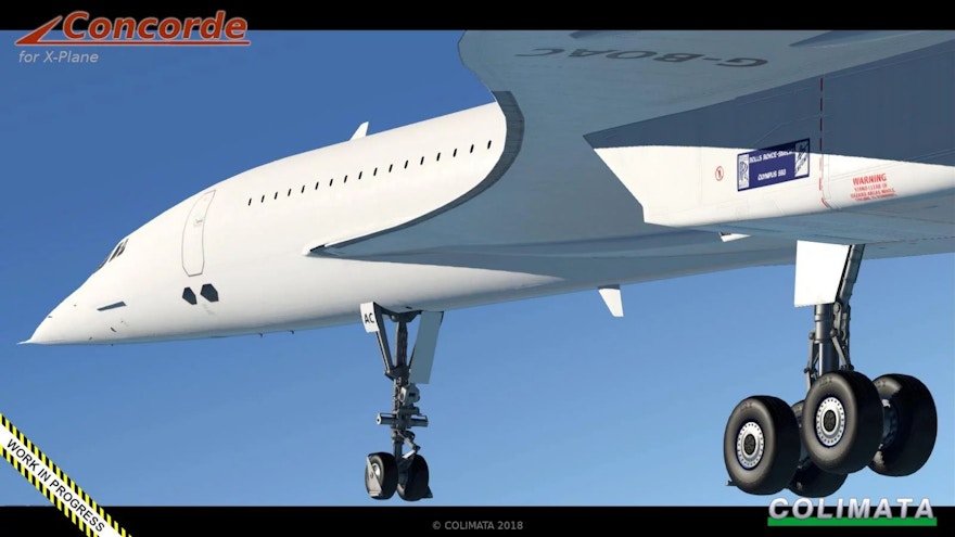 Colimata Announces Early Access of Concorde on X-Plane to Start Mid-May