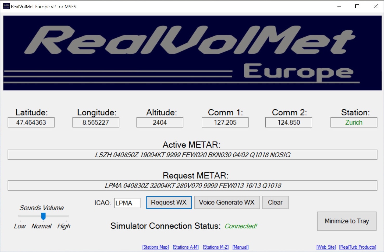 M. A. RealTurb RealVolMet Europe V2 Released for MSFS