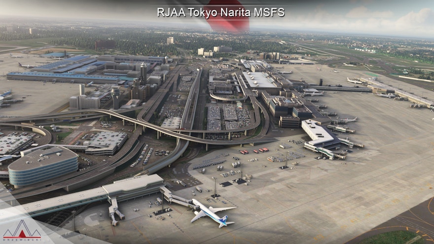 Drzewiecki Design Releases Narita International Airport for MSFS