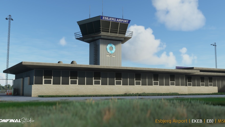 Onfinal Studio Releases Esbjerg Airport for MSFS