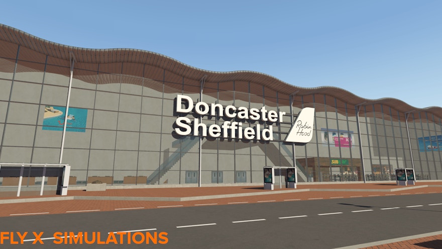 FLY X Announces Doncaster Sheffield Airport (EGCN) for X-Plane 11