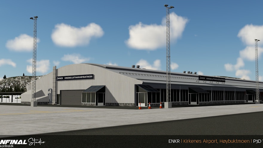 Onfinal Studio Releases Kirkenes Airport (ENKR) for P3D
