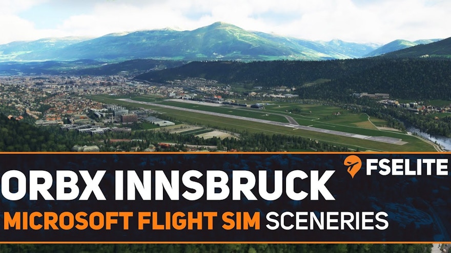 Exclusive: Orbx LOWI Innsbruck Airport For Microsoft Flight Simulator
