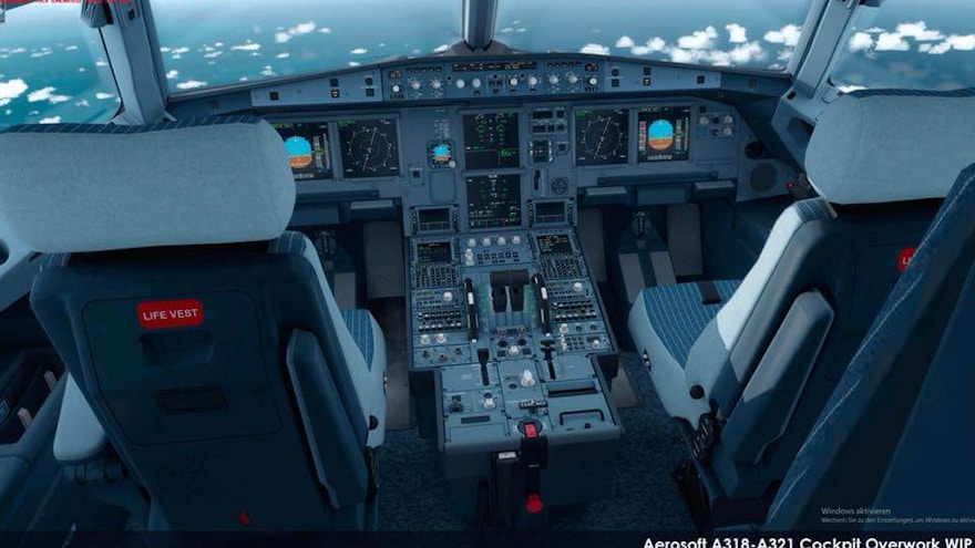 Watch the Aerosoft A318 Professional Beta Live
