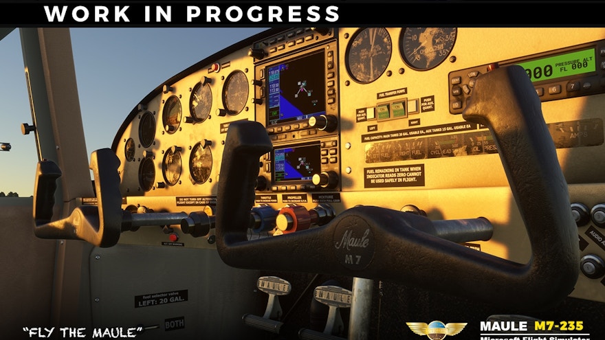 Pilot Experience Sim Previews Maule M7 for MSFS