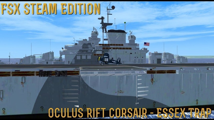 Bel Geode: [FSX SE] Oculus Rift Corsair- Essex Trap  (FYC)