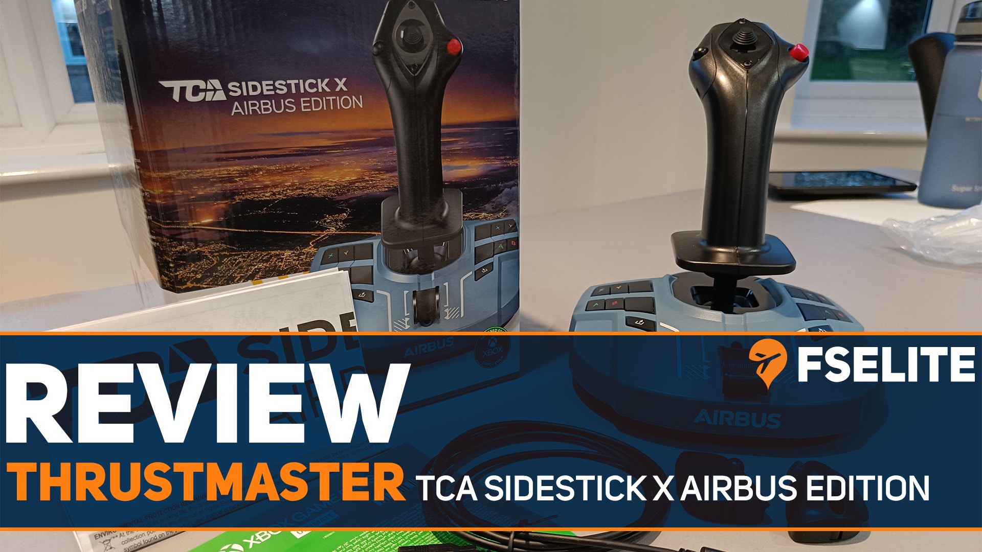 Sidestick TCA Thrustmaster Airbus X Review: - FSElite Edition