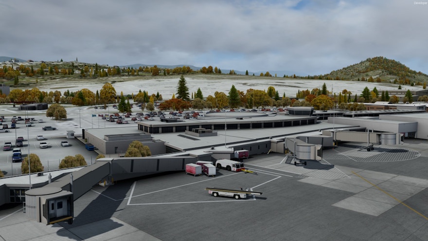 FSimStudios Updates Kelowna Airport to Version 1.1